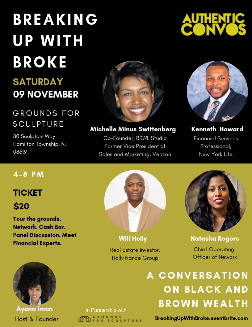 Breaking Up With Broke: A Conversation On Black and Brown Wealth