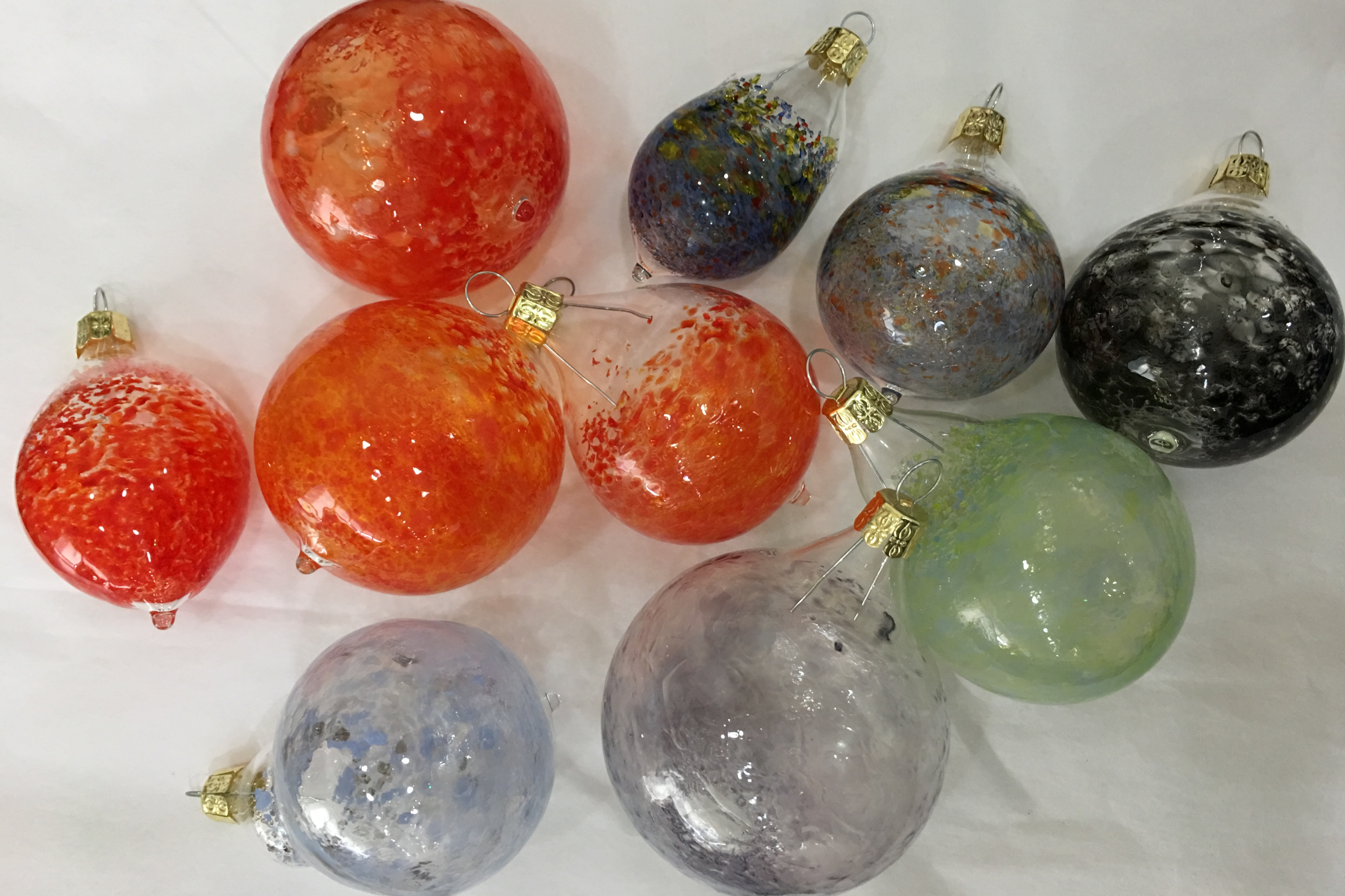 Hand-blown Glass Ornaments