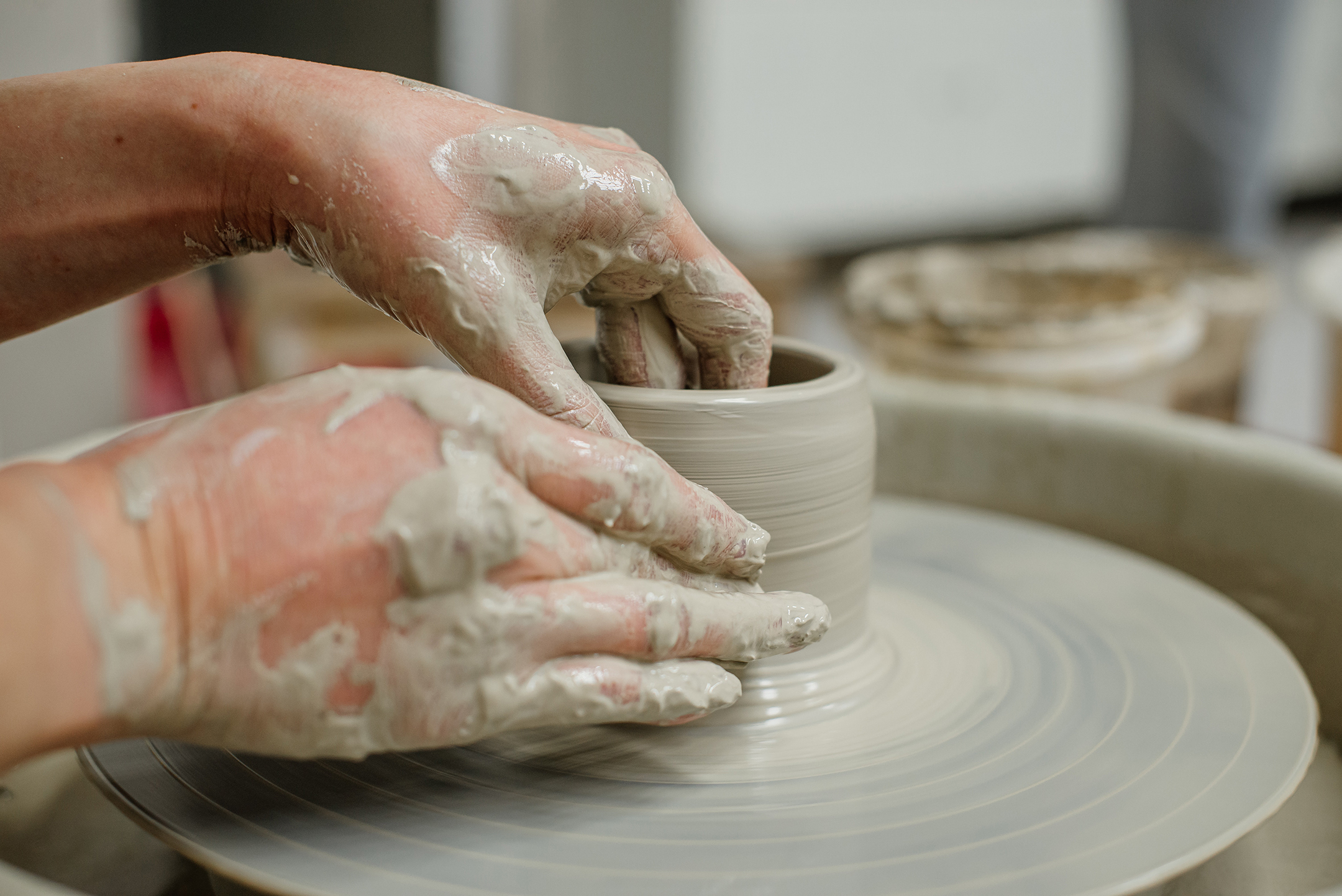 Ceramic Wheel Throwing
