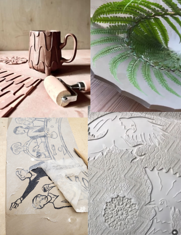 Hand Building + Printmaking