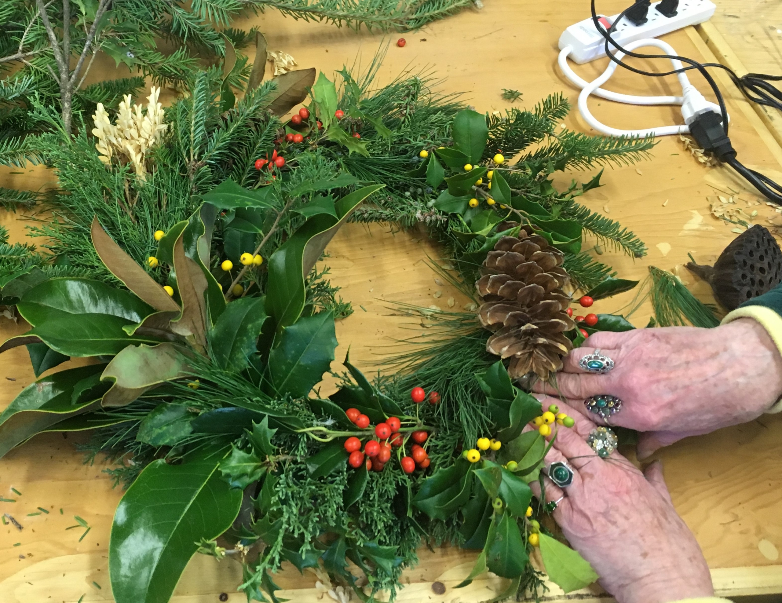 Winter Wreath Making | Session 1 1