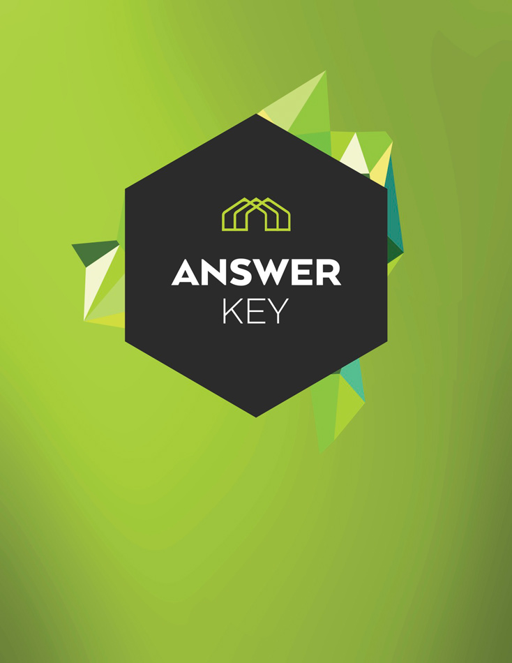 Sculpture Hunt Answer Key