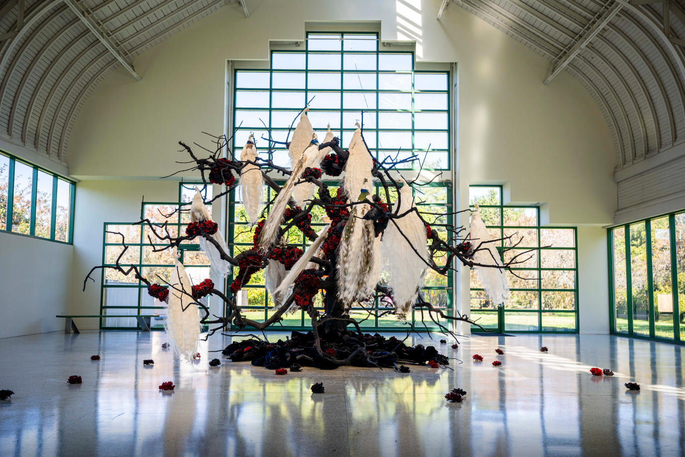Petah Coyne: Untitled #1383 (Sisters – Two Trees) 1