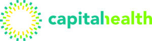 The green and blue Capital Health logo