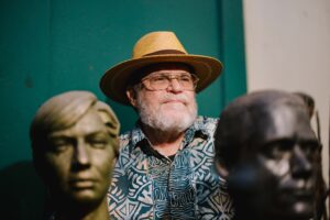 Fred Morante in the studio